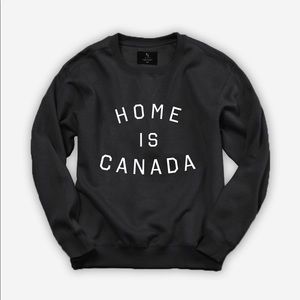 PEACE COLLECTIVE HOME IS CANADA SWEATSHIRT